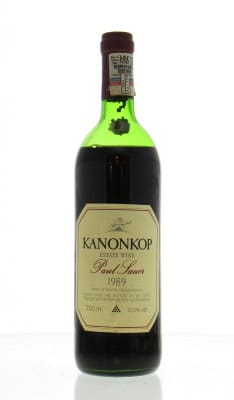 Paul Sauer 1989 Kanonkop Best Of Wines