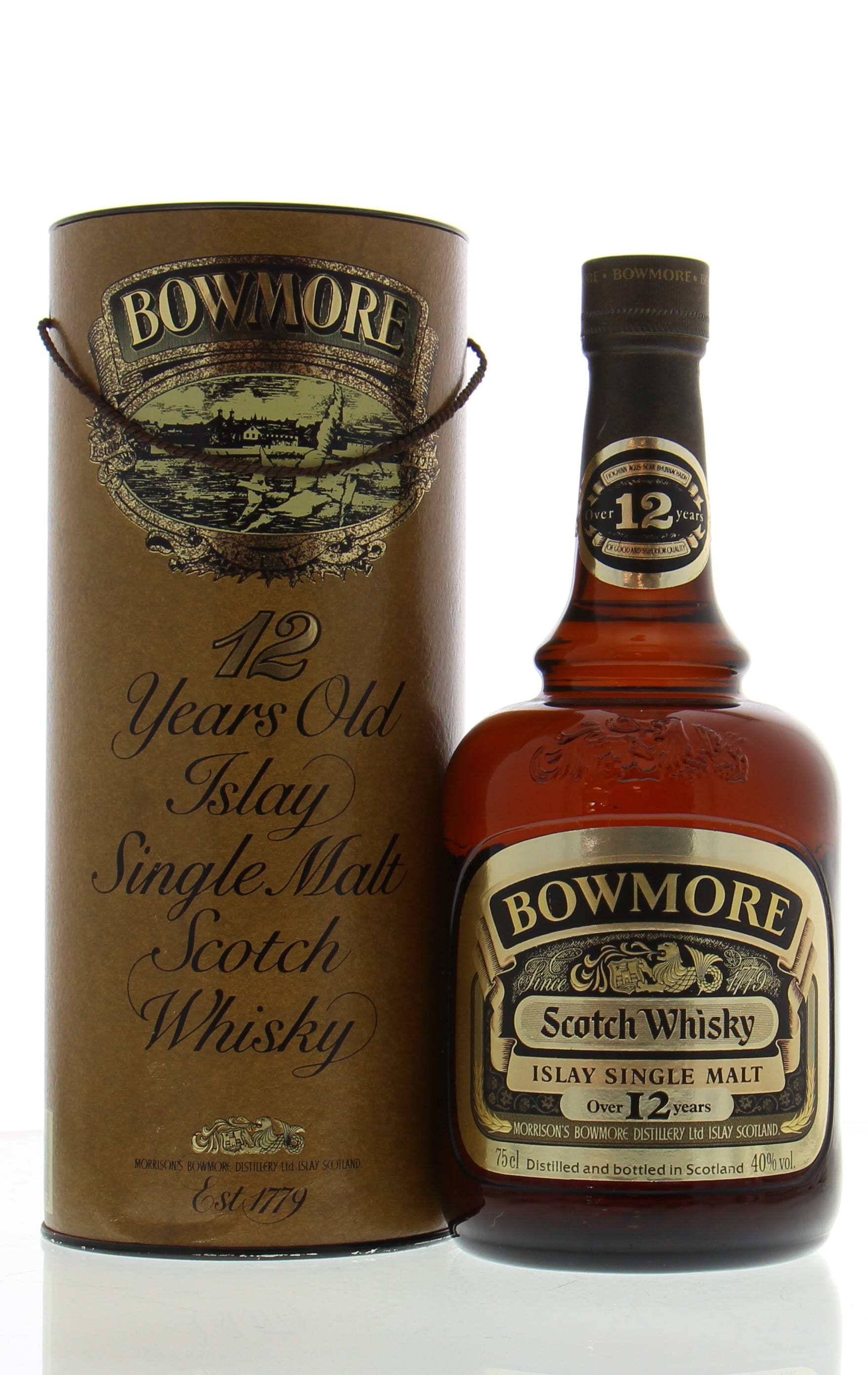 Виски bowmore 12. Виски Боумор 12. Bowmore 15 Старая этикетка.